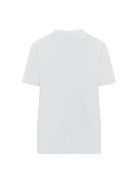 Koszulka Msgm w kwiatki z logo biała
