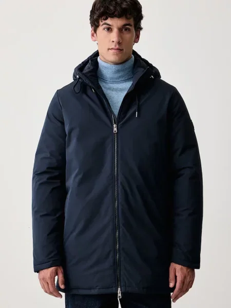 U.S. Polo Assn. krótka kurtka USPA Smart Parka granatowa