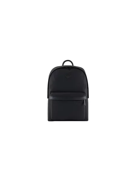 Torba Emporio Armani skórzana czarna