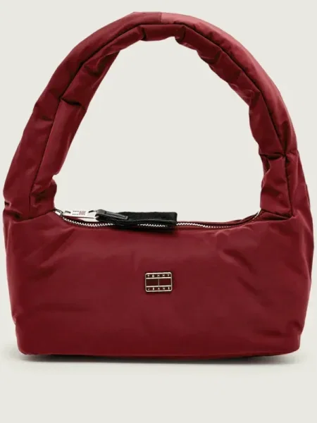 Tommy Jeans Geantă pe umăr bordo