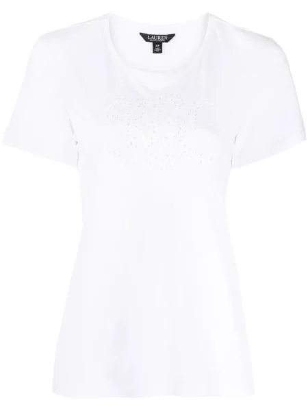 Tricou Lauren Ralph Lauren alb