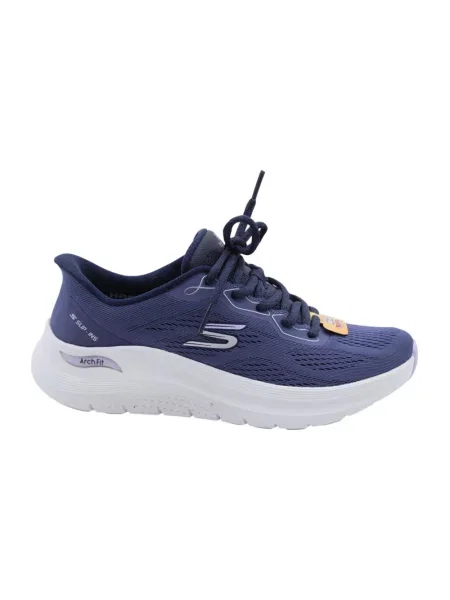 Sneakersy Skechers niebieskie
