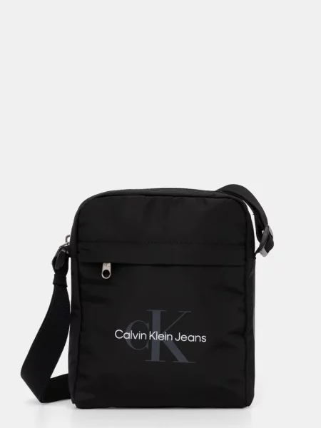 Nerka Calvin Klein Jeans z nadrukiem czarna