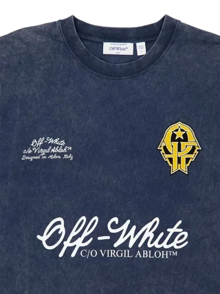 Majica Off-white s printom bijela