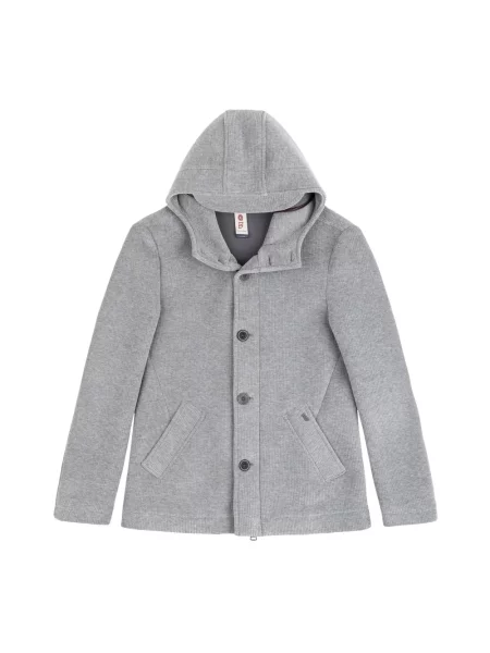 Bluza z kapturem Bob z kapturem szara