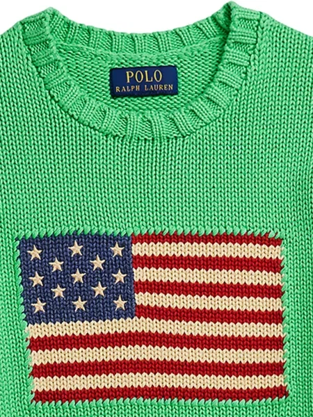 Sweter dziecięcy Polo Ralph Lauren zielony