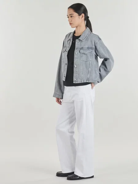 Denim ruha Vero Moda szürke