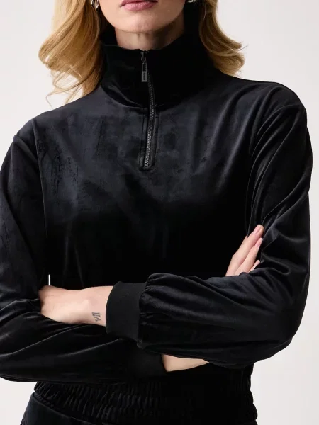Велюровый свитер Guess