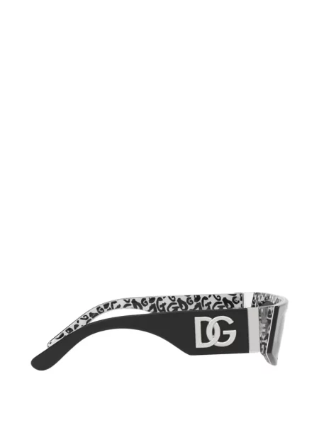 Слънчеви очила Dolce & Gabbana Eyewear с принт черно