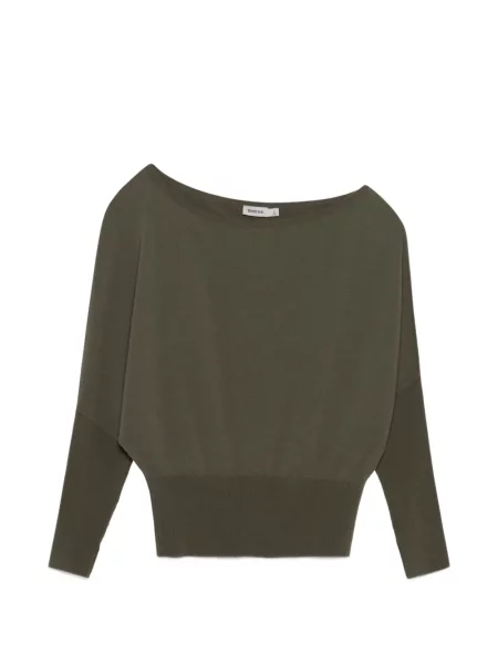 Pulover Simkhai drapat verde