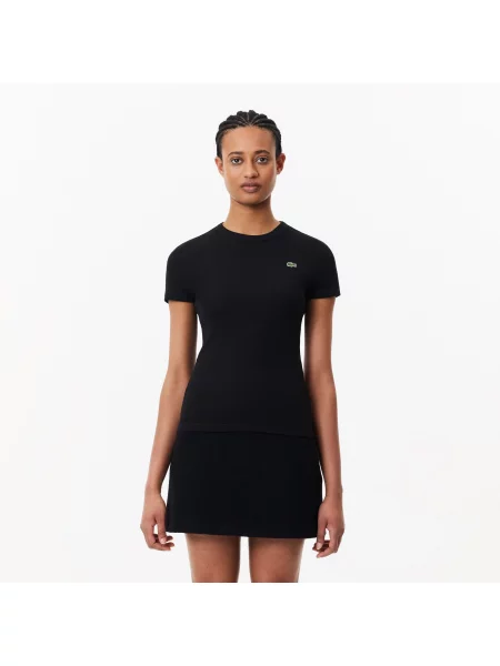 Lacoste футболка Slim Fit чорна