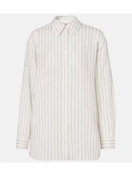 Cămașă Toteme cu dungi alb