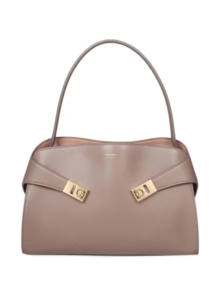 Geantă Ferragamo maro