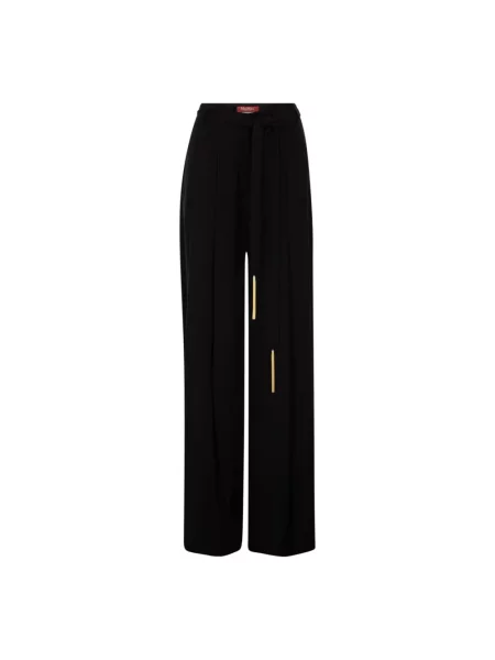 Spodnie palazzo Max Mara czarne
