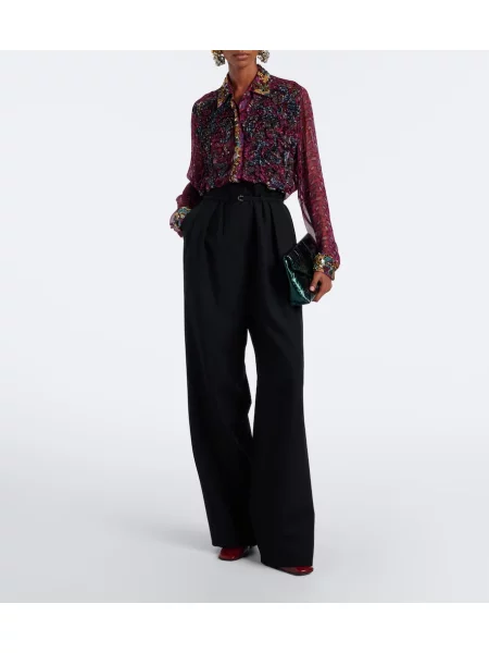 Cămașă Dries Van Noten cu broderie