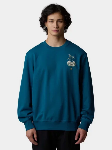 Світшот The North Face Connect синій