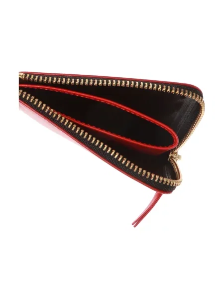 Portfel Comme Des Garcons skórzany czerwony