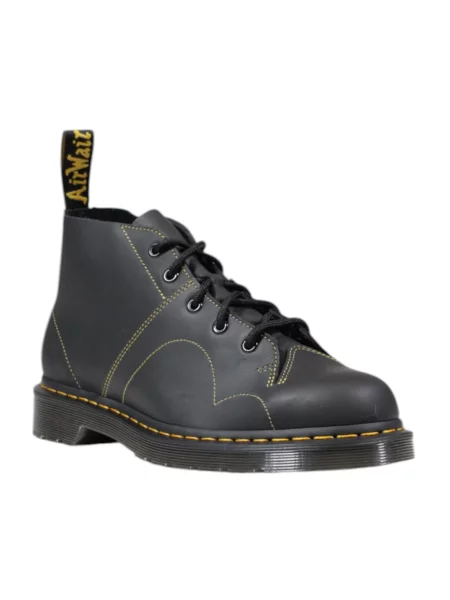 Botki Dr. Martens skórzane czarne