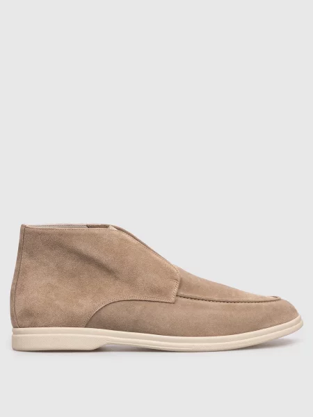 Замшеві дезерти кольору Pini Parma бежевого