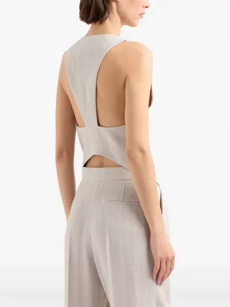 Vestă Giorgio Armani cu imagine gri