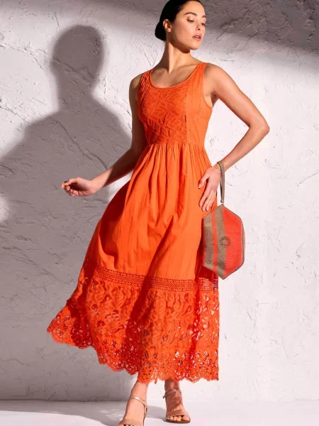 Летнее пляжное платье біла