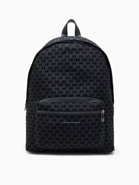 Armani Exchange Повсякденний рюкзак чорний