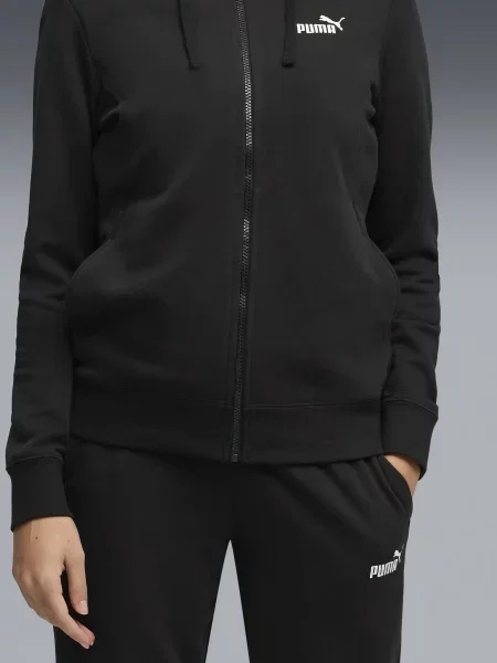 Спортивный костюм Puma с капюшоном черный