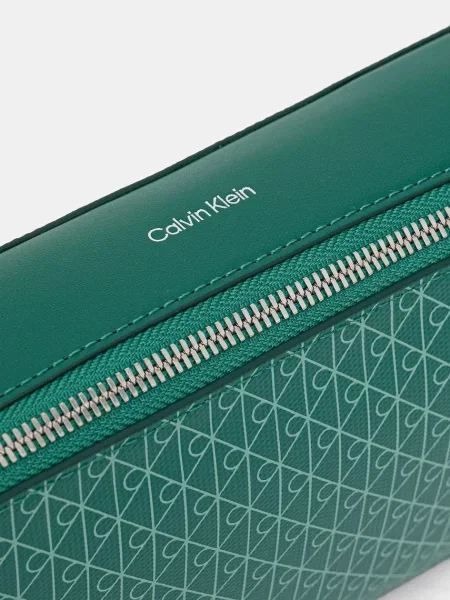 Calvin Klein keresztpántos táska női műbőr zöld