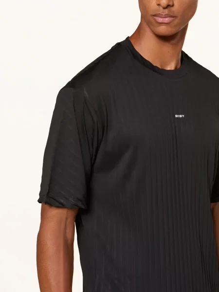 Satisfy Běžecké Tričko Auralite™ Pleated černá