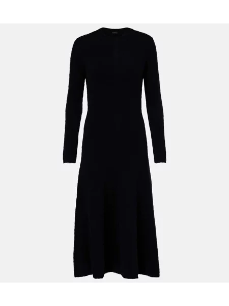 Rochie Joseph din cașmir de costum negru