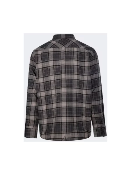 Koszula Off-white w kratę flanelowa biała