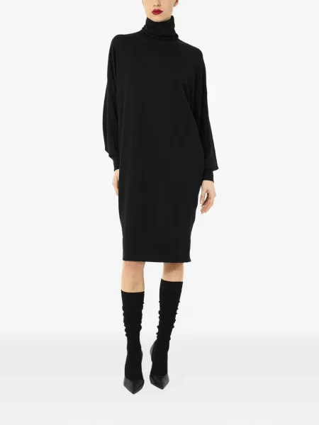 Rochie midi Wolford de lână negru
