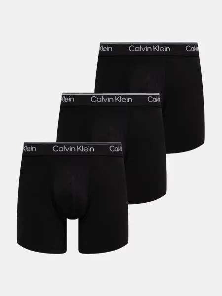 Majtki Calvin Klein Underwear ze stretchu czarne