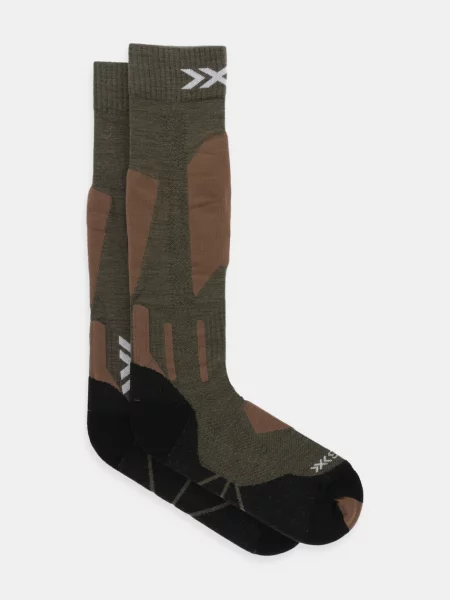 X-Socks skarpety narciarskie Ski Discover Merino OTC zielone