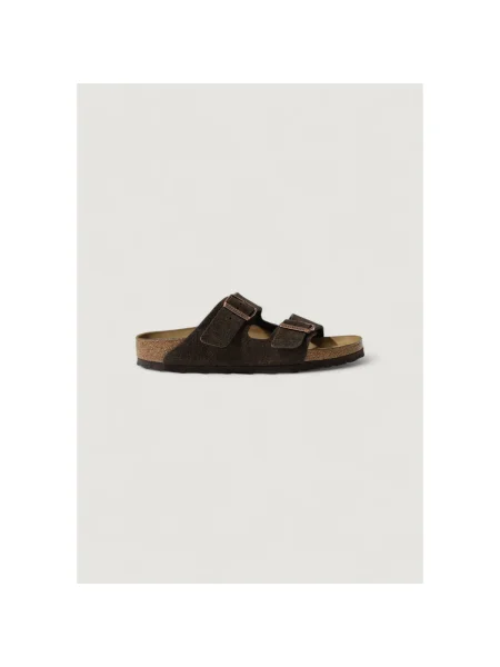Birkenstock papucs velúrból Arizona női barna