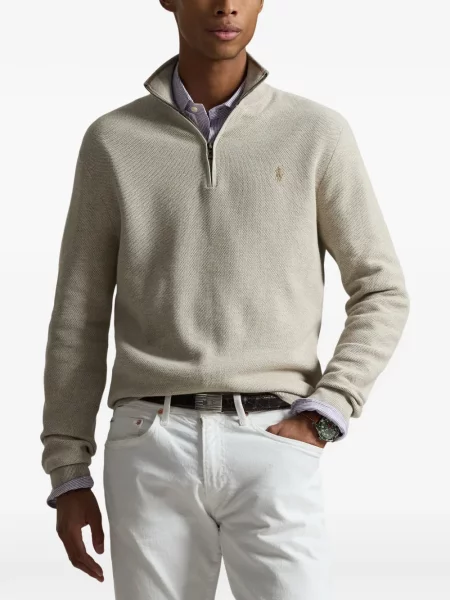Gulerat șosete Polo Ralph Lauren de lână cu dungi negru