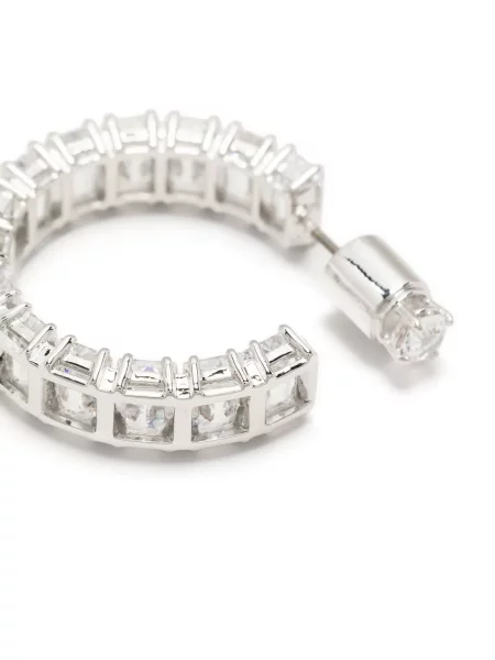 Náušnice Swarovski bílé