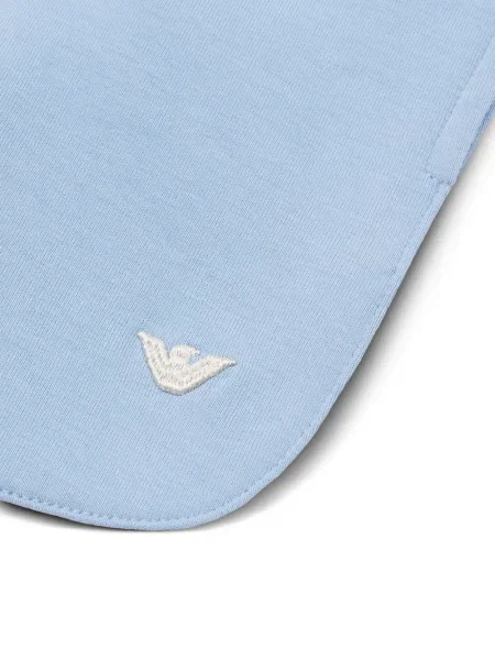 Spodnie dziecięce Emporio Armani niebieskie