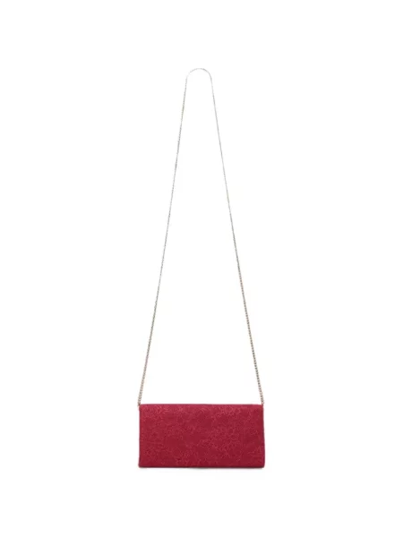 Clutch Jimmy Choo με δαντέλα κόκκινο