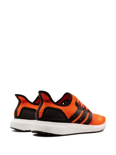 Semišové běžecké legíny Adidas s autogramem šedé