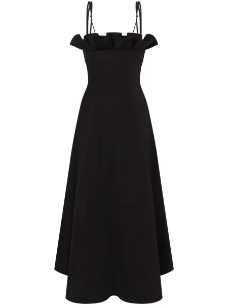 Rochie midi Philosophy Di Lorenzo Serafini până la genunchi de costum negru