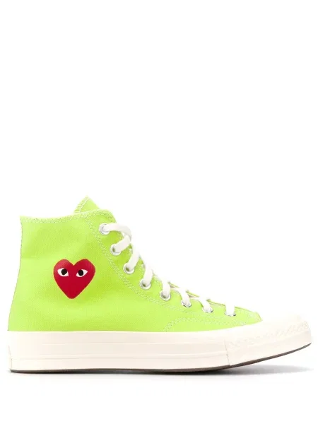 Sneakerși Comme Des Garçons Play X Converse verde