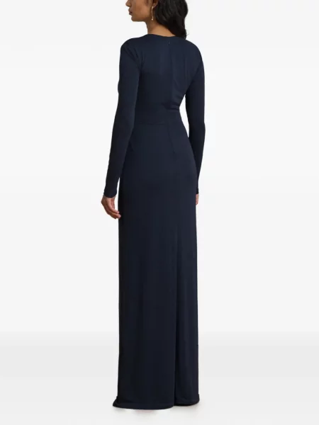 Maxi suknele Lauren Ralph Lauren v formos iškirpte mėlyna