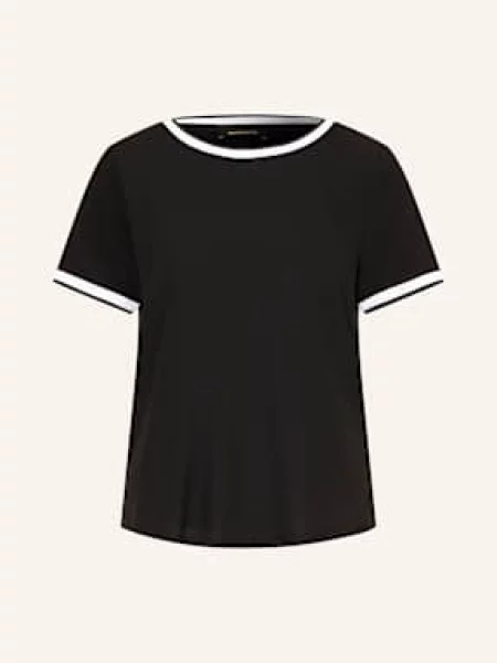 T-shirt z okrągłym dekoltem More & More czarna