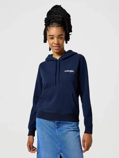 Худи Wrangler синее
