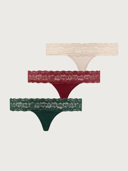 Tommy Hilfiger tanga s zelené
