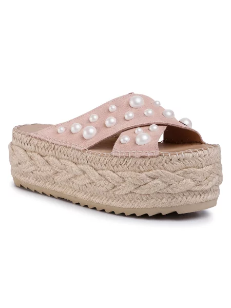 Espadrile Eva Minge roza