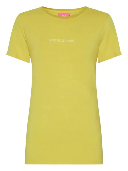 Tricou One Teaspoon galben