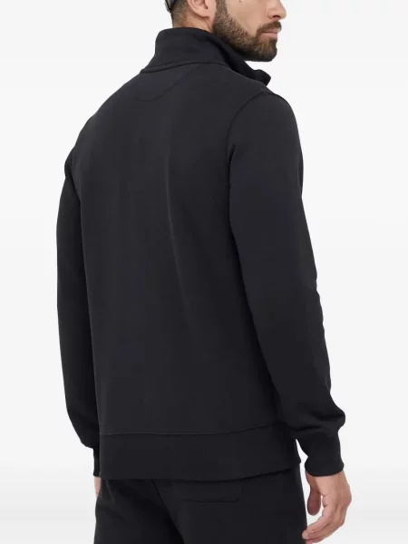 Pulover Gant cu broderie negru