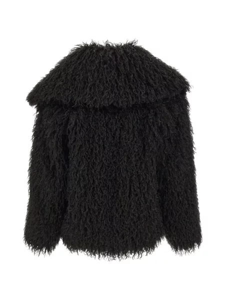Gulerat geacă Kaos cu blană negru